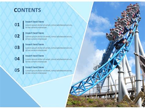 Roller Coaster Powerpoint Template